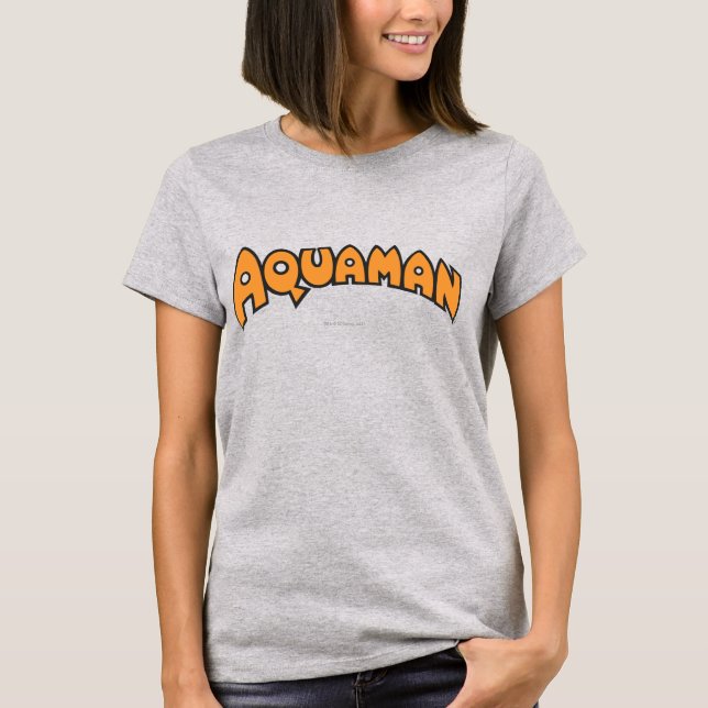 Logotyp för Aquaman Orange Tee (Framsida)