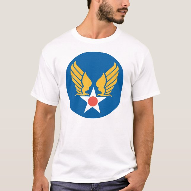 Logotyp för arméluftkår tee shirt (Framsida)