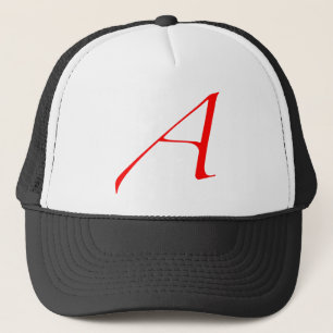Logotyp för ateist "A" Truckerkeps