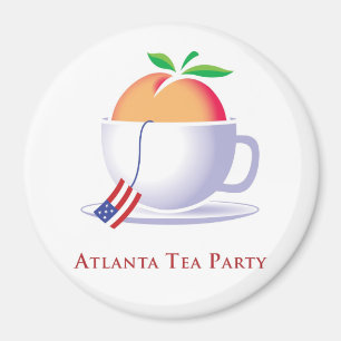 Logotyp för Atlanta Teaparty Magnet