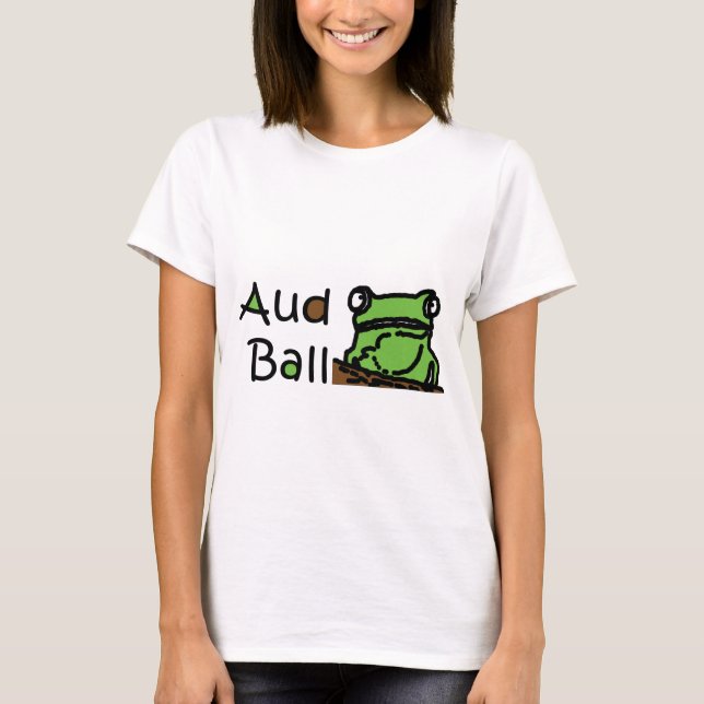 Logotyp för Aud-bollgroda T-shirt (Framsida)