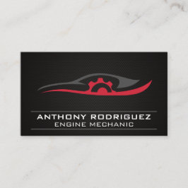 Logotyp för automatisk reparation av mekanisk | Ko Visitkort