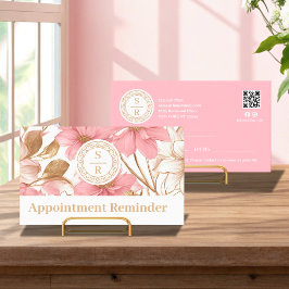 Logotyp för  av  för Luxys Blommigt Watercolor Mon Tidsbeställning Kort