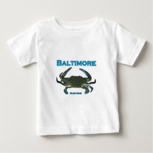 Logotyp för Baltimore blåttkrabba T Shirt