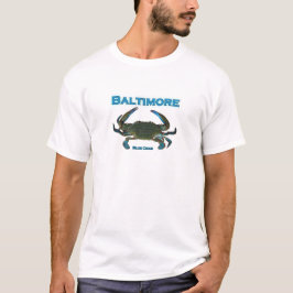 Logotyp för Baltimore blåttkrabba T Shirt