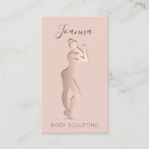 Logotyp för Bape Beauty Sculpting QR-kod Visitkort