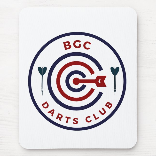 Logotyp för BGC-Klubben (Bonafacio Global City) Musmatta (Framsidan)