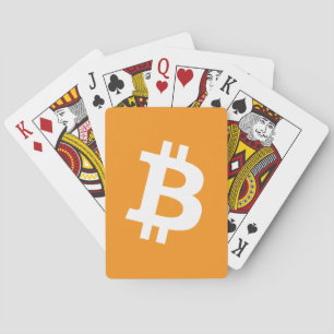 Logotyp för Bitcoin Cryptocurrency Casinokort