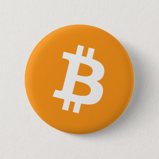 Logotyp för Bitcoin Cryptocurrency Knapp