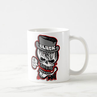 Logotyp för BMC-grå färgskalle Kaffemugg