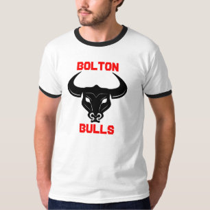 Logotyp för Bolton Bulls Head T Shirt