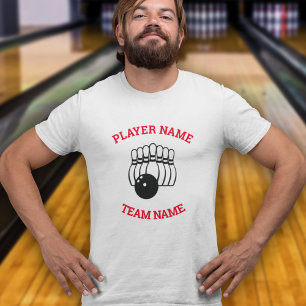 Logotyp för Bowling Team T Shirt