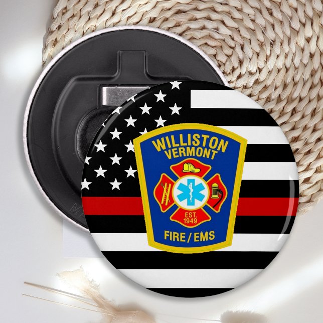 Logotyp för brandbekämpning vid brandbekämpning fö flasköppnare (Skapare uppladdad)