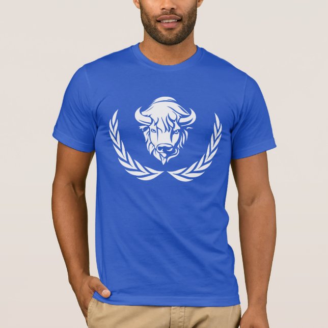 logotyp för buffelhusofficiell t-shirt (Framsida)