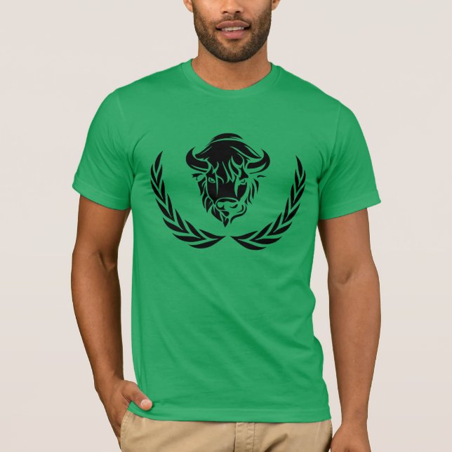 logotyp för buffelhusofficiell tee (Framsida)