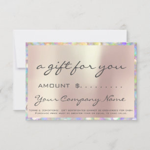 Logotyp för Business Gift Certificate Holograph Pe