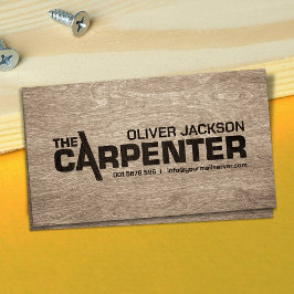 Logotyp för Carpenter Services-coola Visitkort