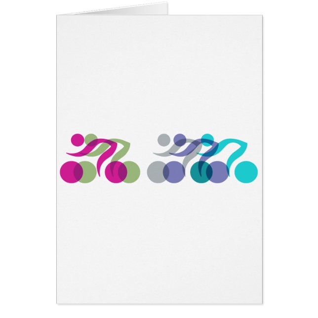 logotyp för coolan biker hälsningskort (Framsidan)