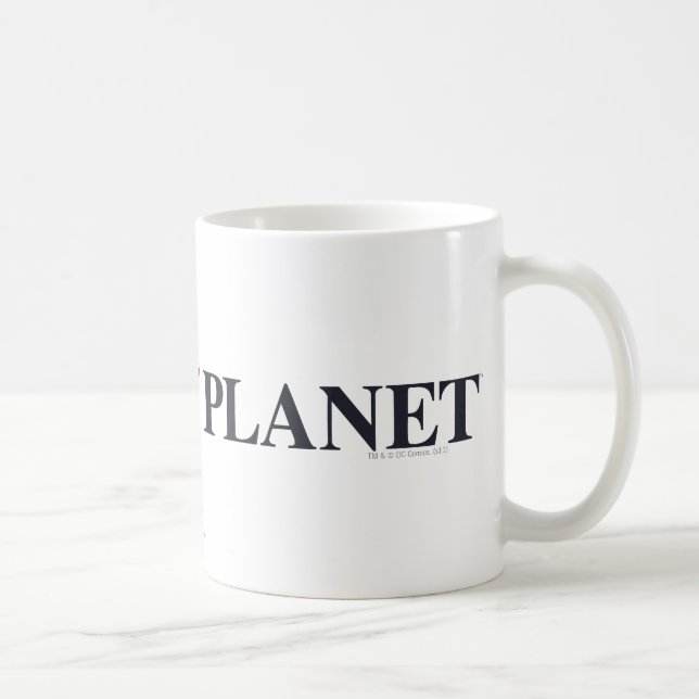 Logotyp för daglig planett kaffemugg (Höger)