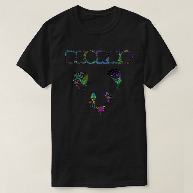 Logotyp för Deorro neonuniversum T Shirt (Design framsida)