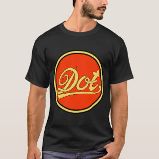 Logotyp för dot-motorcyklar t shirt