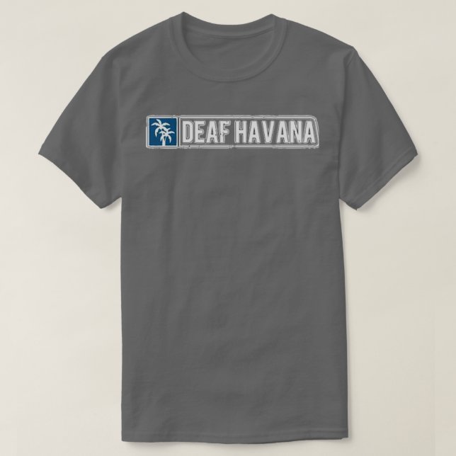 logotyp för döv havana t shirt (Design framsida)