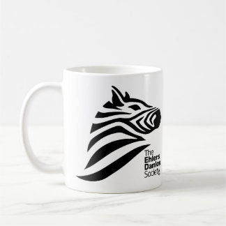 Logotyp för Ehlers-Danlos samhälleofficiell Kaffemugg
