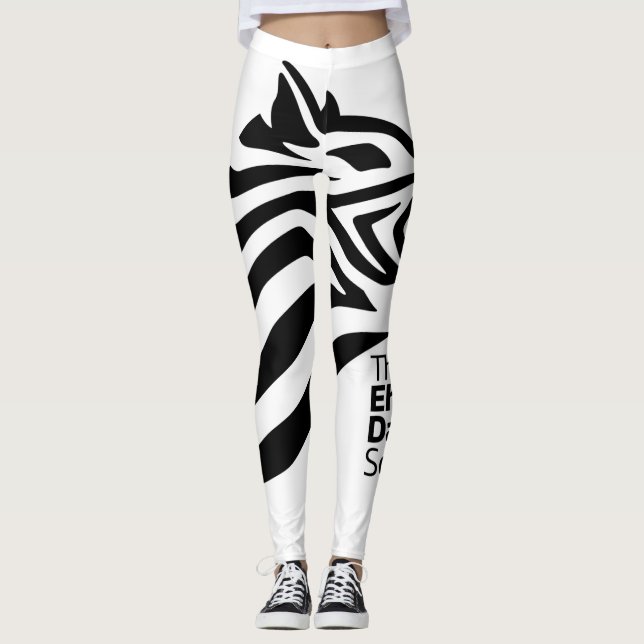 Logotyp för Ehlers-Danlos samhälleofficiell Leggings (Framsida)