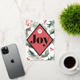 Logotyp för elegant Watercolor Business-julkort