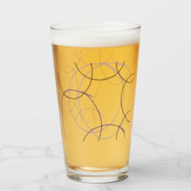 Logotyp för enkel anpassningsbar av elegant här i  glaskopp (Framsida fylld)