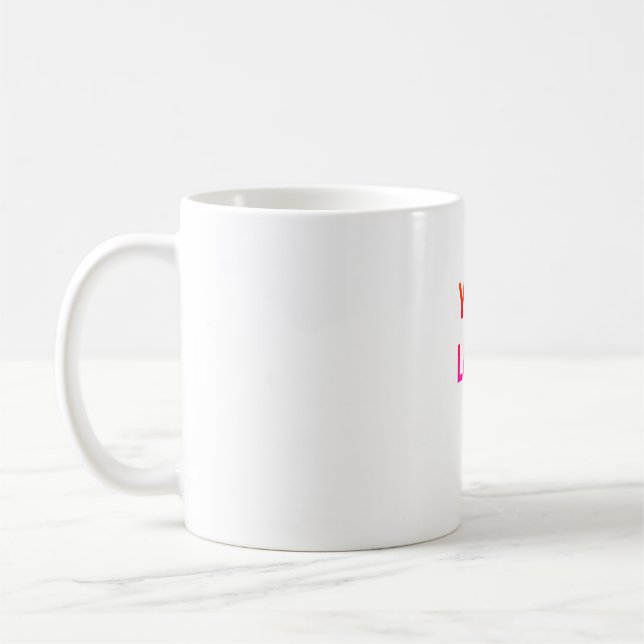 Logotyp för enkel anpassningsbar av elegant här i  kaffemugg (Vänster)