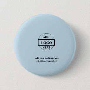 Logotyp för enkel anpassningsbar av elegant här i knapp