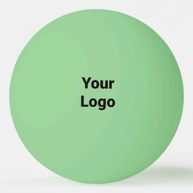 Logotyp för enkel anpassningsbar i elegant här i f pingisboll (Framsidan)