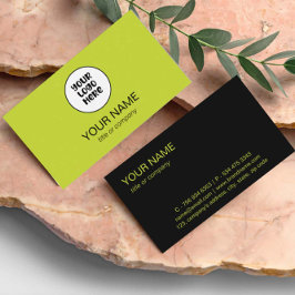 Logotyp för enkel Elegant Anpassningsbar-Professio Visitkort