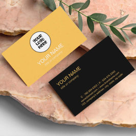 Logotyp för enkel Elegant Anpassningsbar-Professio Visitkort