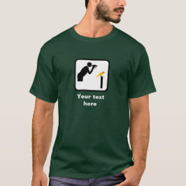 Logotyp för fågel-/fågelvaktare (Mörk) - Anpassade Tee Shirt