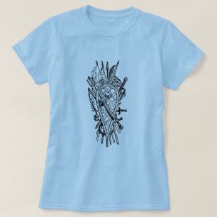 Logotyp för fixeringsportar t shirt