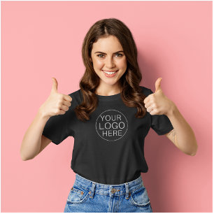 Logotyp för företag Anställda vid företag T Shirt