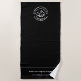 Logotyp för företag | Beach Towel Minimalist Beach
