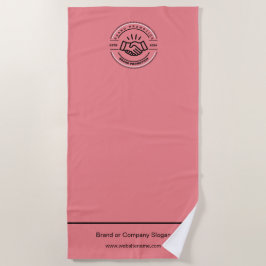 Logotyp för företag | Beach Towel Minimalist Beach