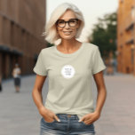 Logotyp för företag | Branded Employee Company T Shirt<br><div class="desc">En Elegant och minimal företagsutformning med en Logotyp och företagsinformation. Idealisk för alla typer av företag tillfälle! Gör det här objektet till ett eget objekt genom att lägga till texten. Om du vill komma åt avancerad redigering går du till "Anpassa den här verktygen" och klickar på "Information", rulla ner och...</div>