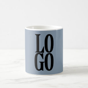 Logotyp för företag eller Anpassningsbar på Dusty Kaffemugg