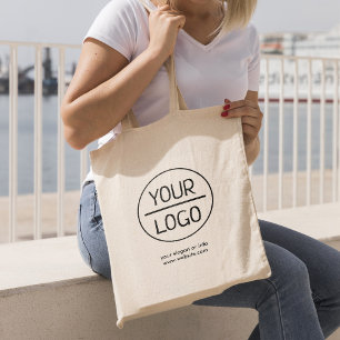 Logotyp för företag Modern Company Promotive Lar Jumbo Tygkasse