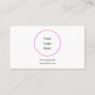 Logotyp för företag Modern företagsmall Visitkort