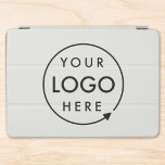 Logotyp för företag | Modern minimal Grått-Profess iPad Air Skydd<br><div class="desc">En enkel affärsmall för grått i anpassningsbar i ett modernt minimalistiskt stil som enkelt kan uppdateras med din logotyp. Om du behöver hjälp med att anpassa den här produkten kontaktar du mig med hjälp av meddelandeknappen och jag kommer att vara lycklig för att hjälpa till.</div>