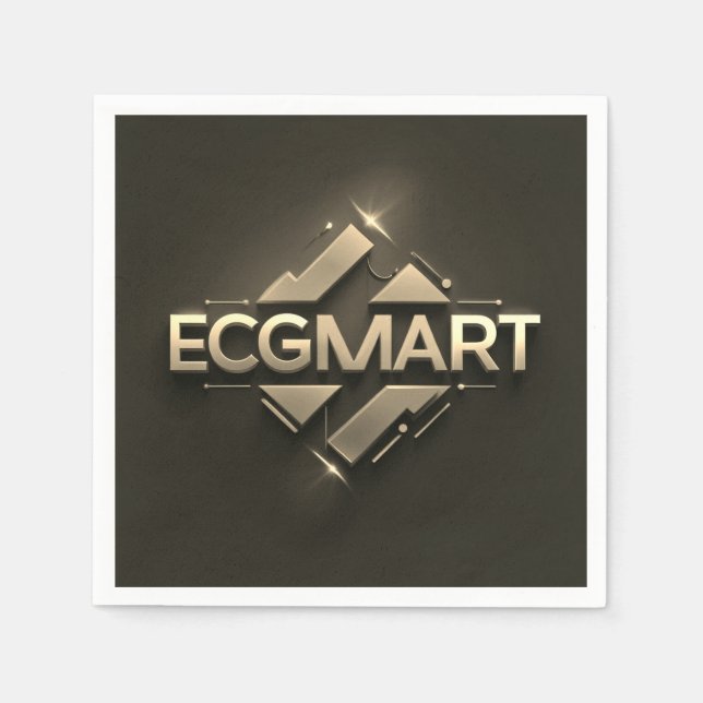 Logotyp för företag pappersservett (Framsidan)