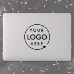 Logotyp för företag | Professionell Bärbar dator f Klistermärken<br><div class="desc">En enkel dekal för logotyp i anpassningsbar i ett modernt minimalistiskt stil som lätt kan uppdateras med din logotyp.</div>