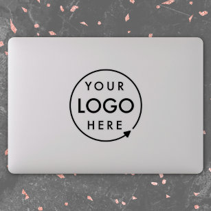 Logotyp för företag   Professionell Bärbar dator f Klistermärken