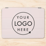 Logotyp för företag |  Rosa Feminin Professionell iPad Air Skydd<br><div class="desc">En enkel affärsmall för  rosa i ett modernt minimalistiskt stil som lätt kan uppdateras med din logotyp. Om du behöver hjälp med att anpassa den här produkten kontaktar du mig med hjälp av meddelandeknappen nedan så hjälper jag lycklig.</div>