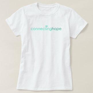 Logotyp för Fullt av typen Connecting-Hope Women's T Shirt